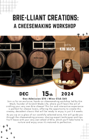 Brie-lliant Creations: A Cheesemaking Workshop with Kim Mack